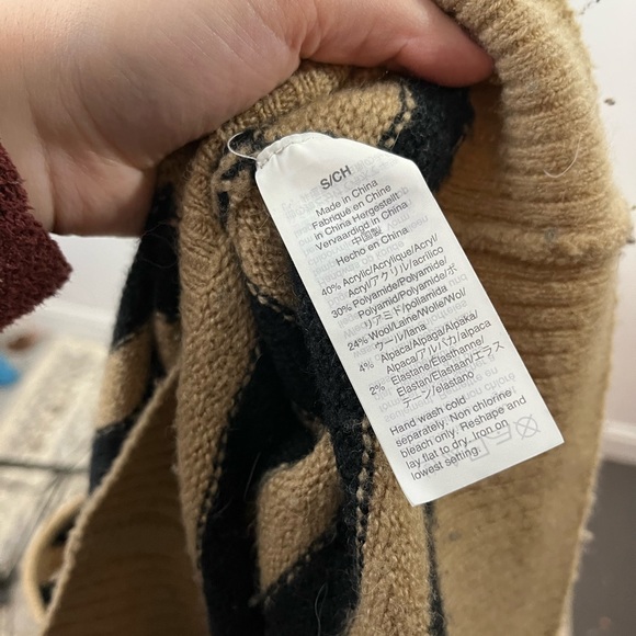 Madewell stripped oversized sweater - Picture 6 of 6